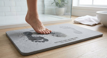 Tapis de Bain Ultra-Absorbant – Des Pieds Secs en Sortie de Douche