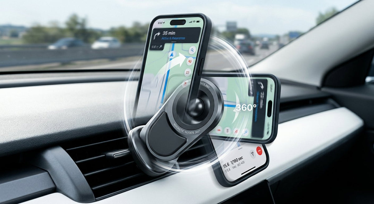 Fixation Magnétique Voiture – Sécurité & Navigation en Un Geste