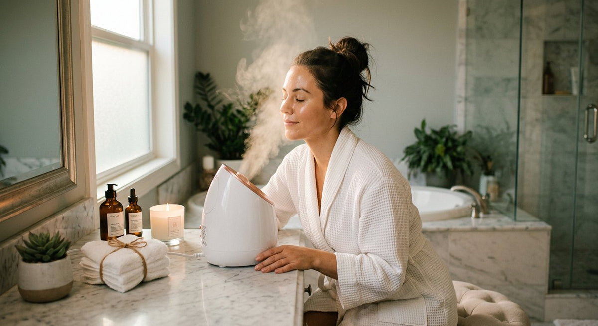 Sauna Facial Ionique – Votre Spa à Domicile pour une Peau Détoxifiée