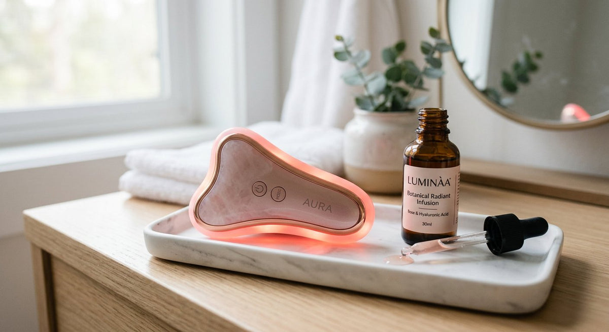 Gua Sha Sculptant Chauffant – L'Alliance de la Tradition et de la Technologie