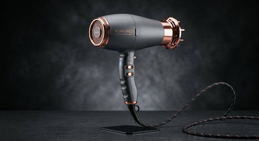 Sèche-Cheveux Ionique Pro – Brillance Miroir et Séchage Ultra-Rapide