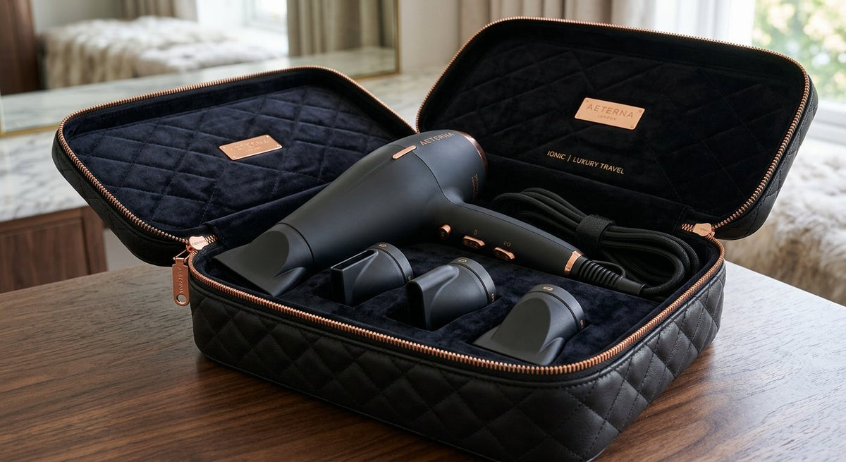 Sèche-Cheveux Ionique Pro – Brillance Miroir et Séchage Ultra-Rapide