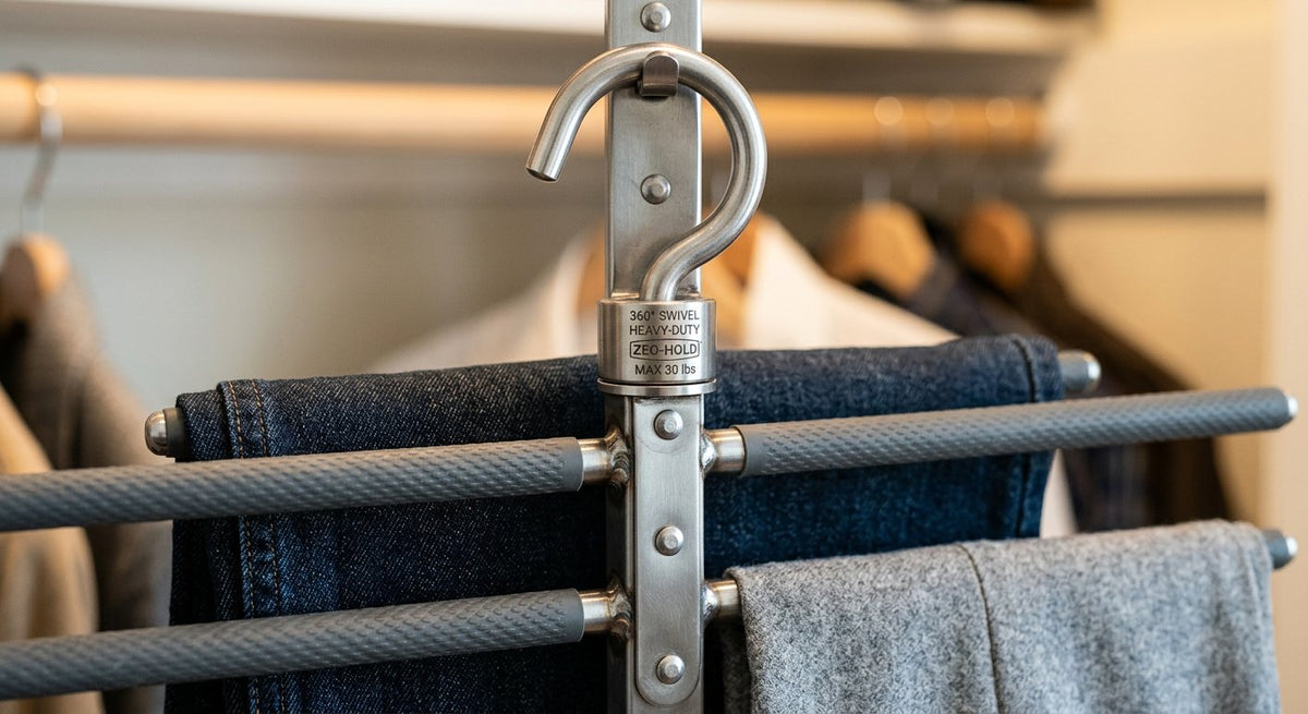 Cintre Gain de Place Magique – Multipliez votre Espace Dressing
