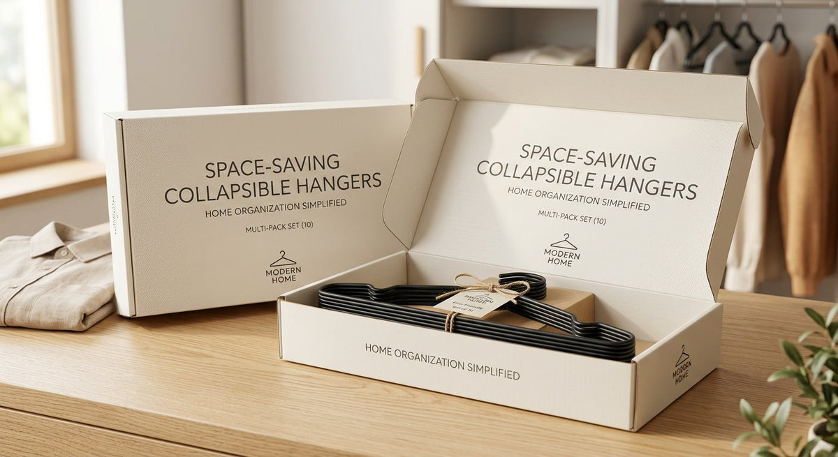 Cintre Gain de Place Magique – Multipliez votre Espace Dressing