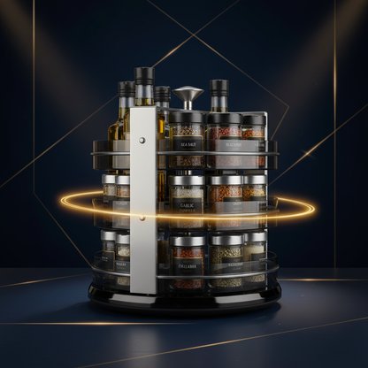 Organisateur de Cuisine Rotatif 360°