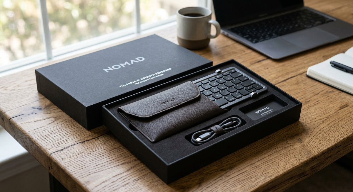 Clavier Pliable Nomade – Votre Bureau Mobile dans votre Poche