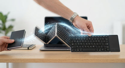 Clavier Pliable Nomade – Votre Bureau Mobile dans votre Poche