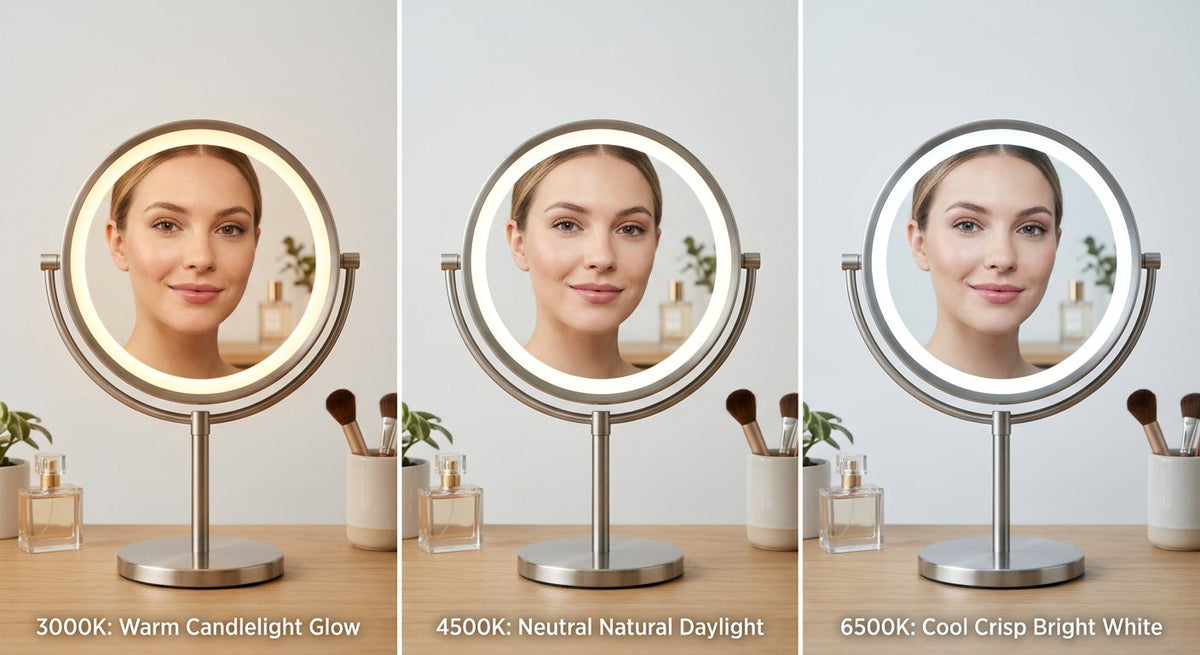 Miroir Vanity LED – Un Éclairage Parfait pour un Make-up Zéro Défaut