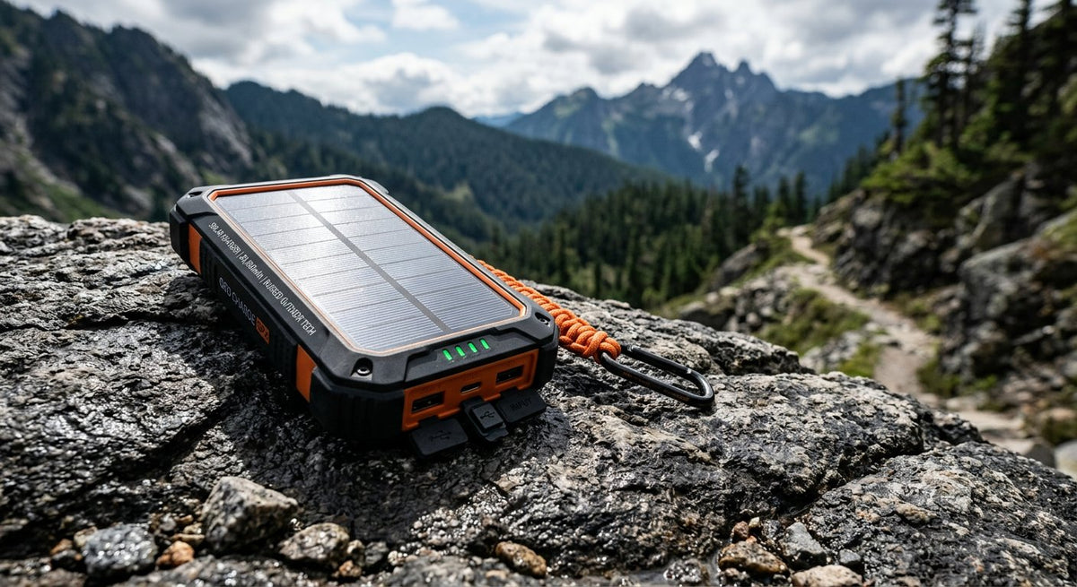 Batterie Externe Solaire – L'Énergie Illimitée pour vos Aventures