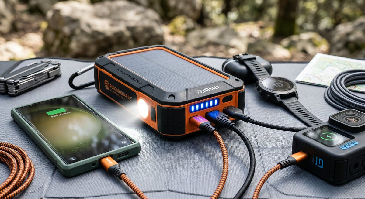 Batterie Externe Solaire – L'Énergie Illimitée pour vos Aventures