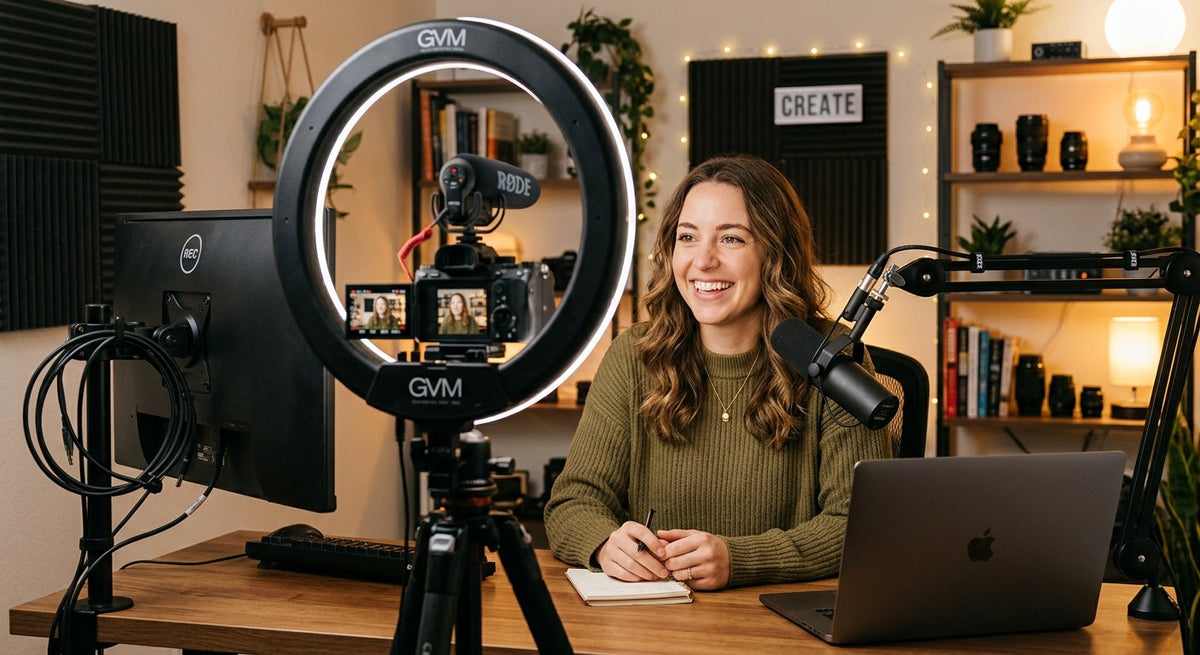 Ring Light Professionnelle – Illuminez votre Talent