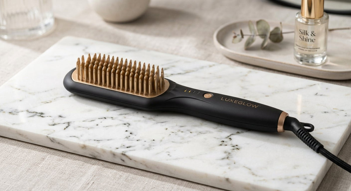 Brosse Lissante Céramique – Des Cheveux Lisses et Souples en 5 Minutes